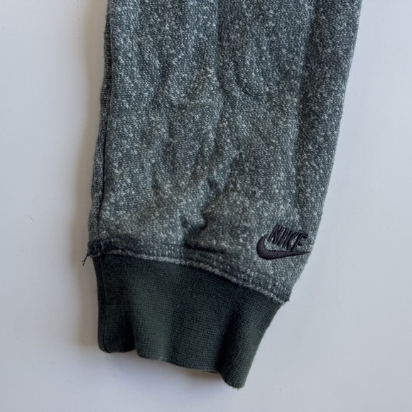 NIKE Stanton‎ Pullover Hoodie Sweatshirt Womens Medium Green Cowl Neck Batwing - Picture 5 of 13